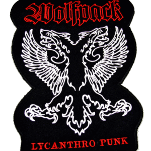 WOLFPACK - Lycanthro Punk - embroidered patch (backpatch)