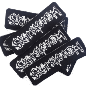 SKITSYSTEM - embroidered patch (lines)
